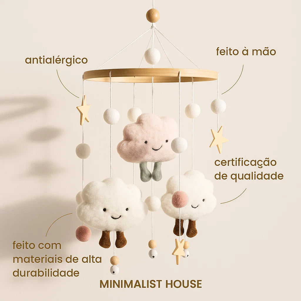 NUVENS - Móbile de berço