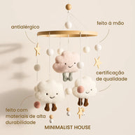 NUVENS - Móbile de berço