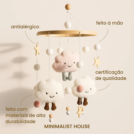 NUVENS - Móbile de berço