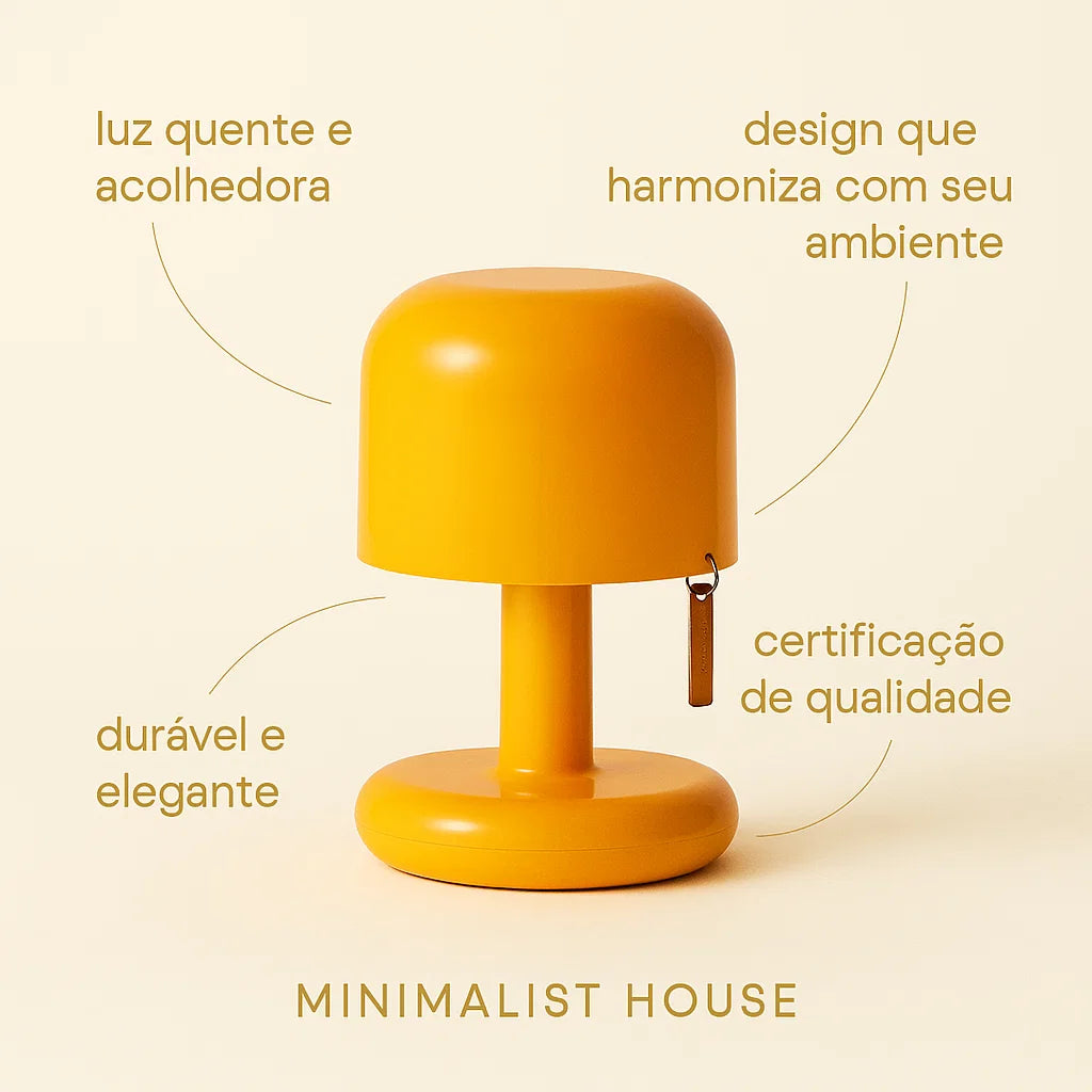 Luminária Noturna Decorativa LYFS Aurora usb