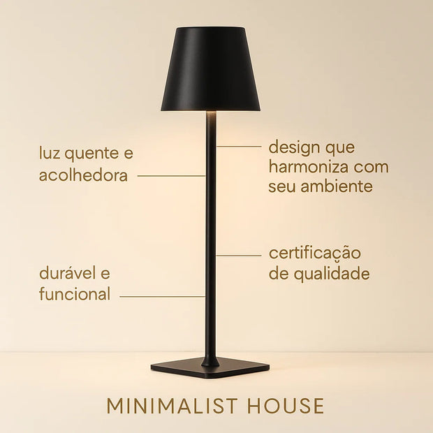 Abajur Venice - Recarregavel