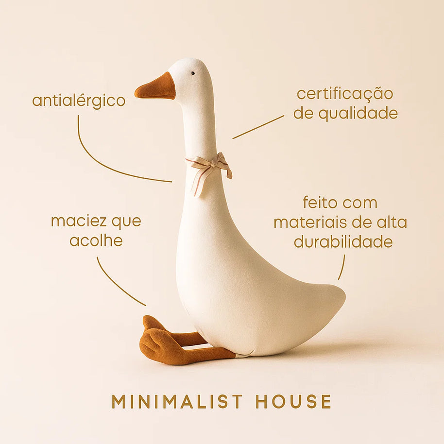 Pato de pelúcia - QUAK