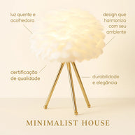 Luminária - PITY GOLD