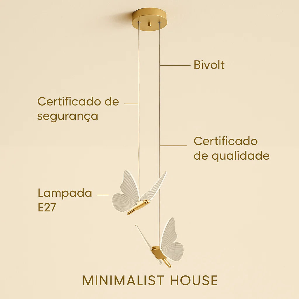 Pendente Borboleta
