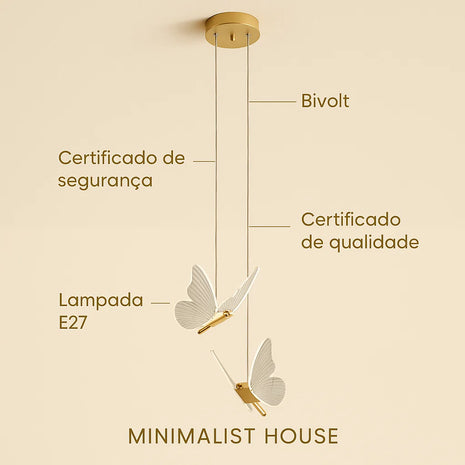 Pendente Borboleta