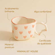 Xícara de cerâmica - LOVER
