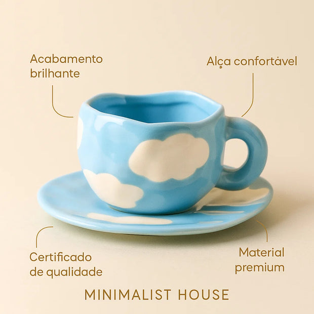 Xícara de Cerâmica SKY