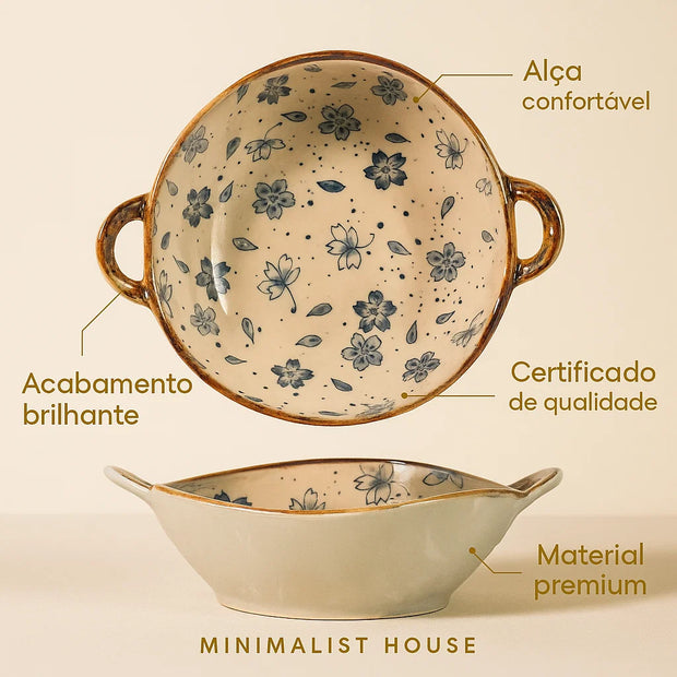 Tigela Bowl Ceramica - Vintage