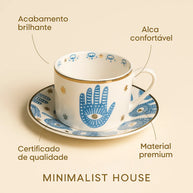 Mug e pires - Olho Grego