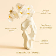 Vaso de cerâmica ART nórdico