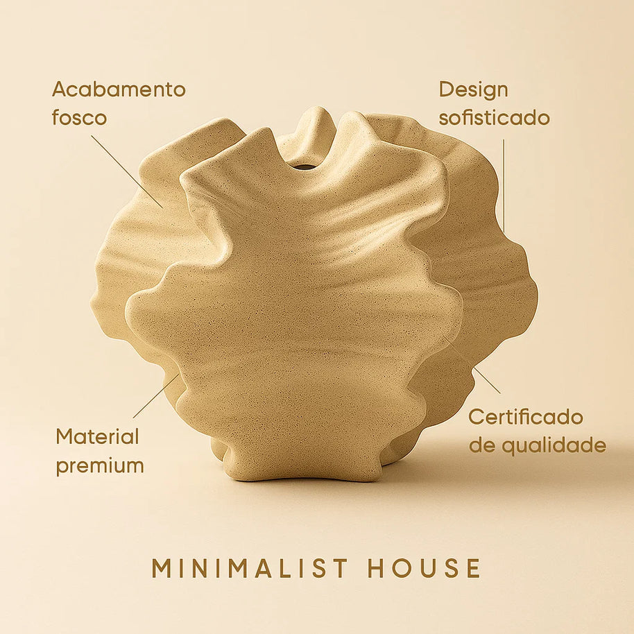 Vaso de Cerâmica Mariah