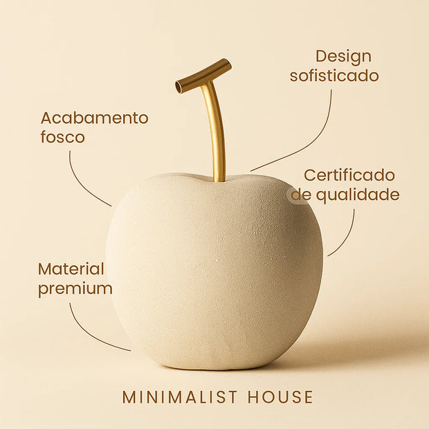 Estatueta Frutas - Maçã
