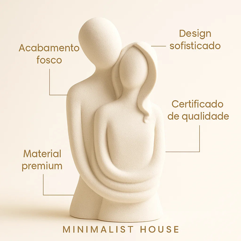 Estatueta de resina - Casal