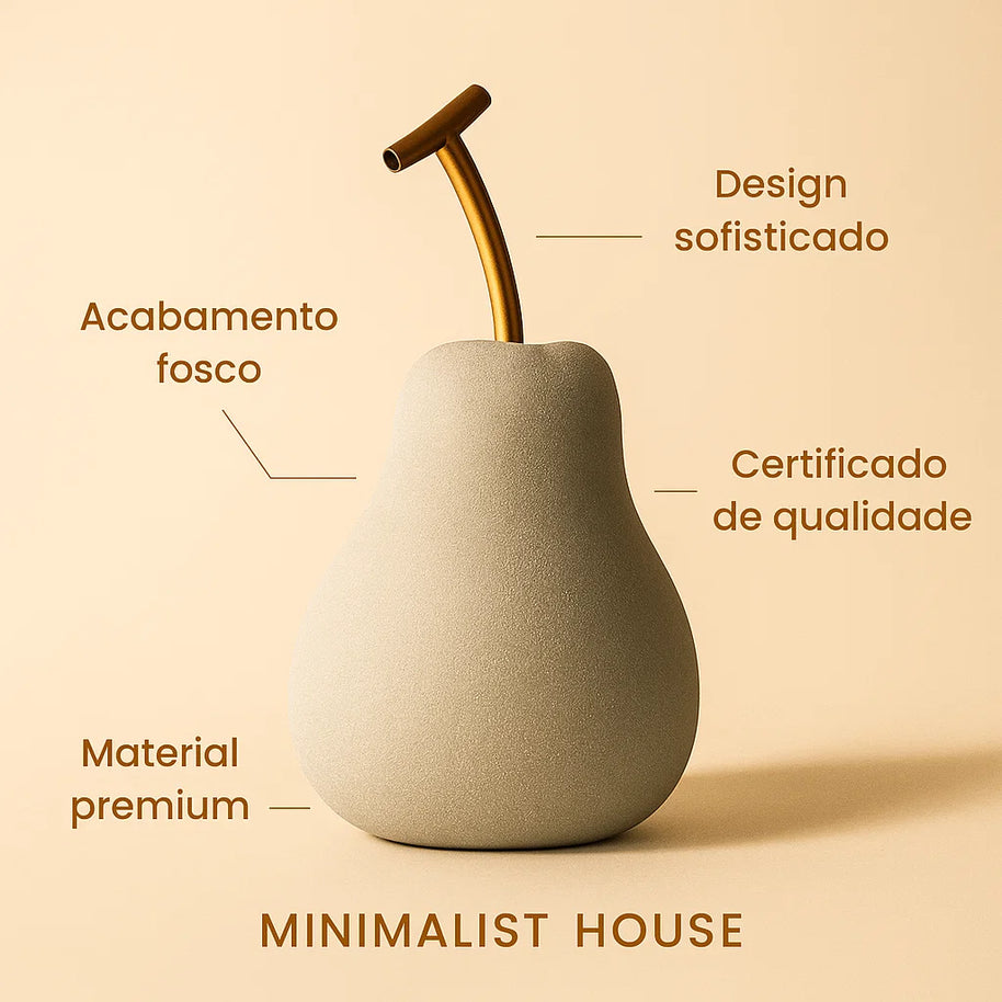 Estatueta Frutas - Pêra