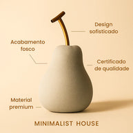 Estatueta Frutas - Pêra
