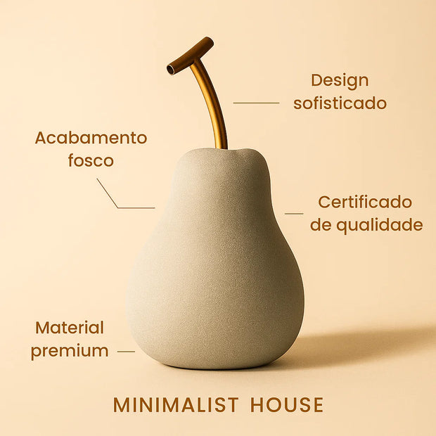 Estatueta Frutas - Pêra