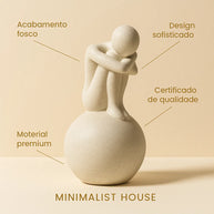 Estatueta de resina - Menino