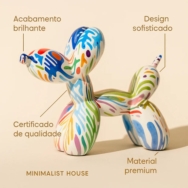 Balloon Dog - Estatueta Moderna Artistica