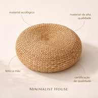 Almofada Futon de rattan - Banana