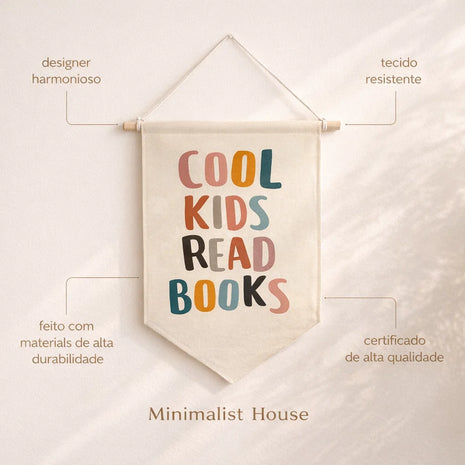 Banner Decorativo Infantil com Frase Inspiradora