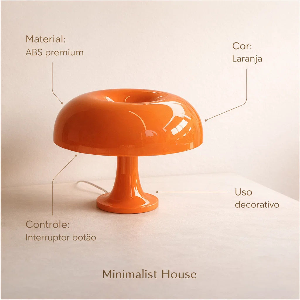 Luminária - ITALY Laranja