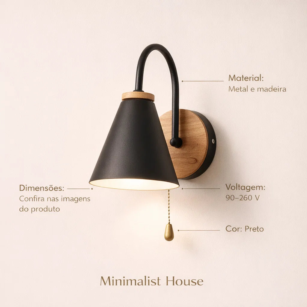 Arandela MIDNIGHT
