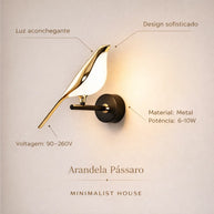 Arandela Pássaro