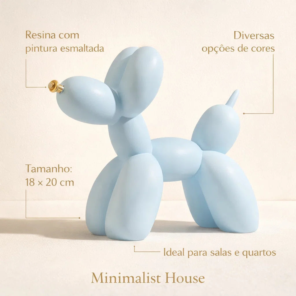 Estatueta Balloon Dog