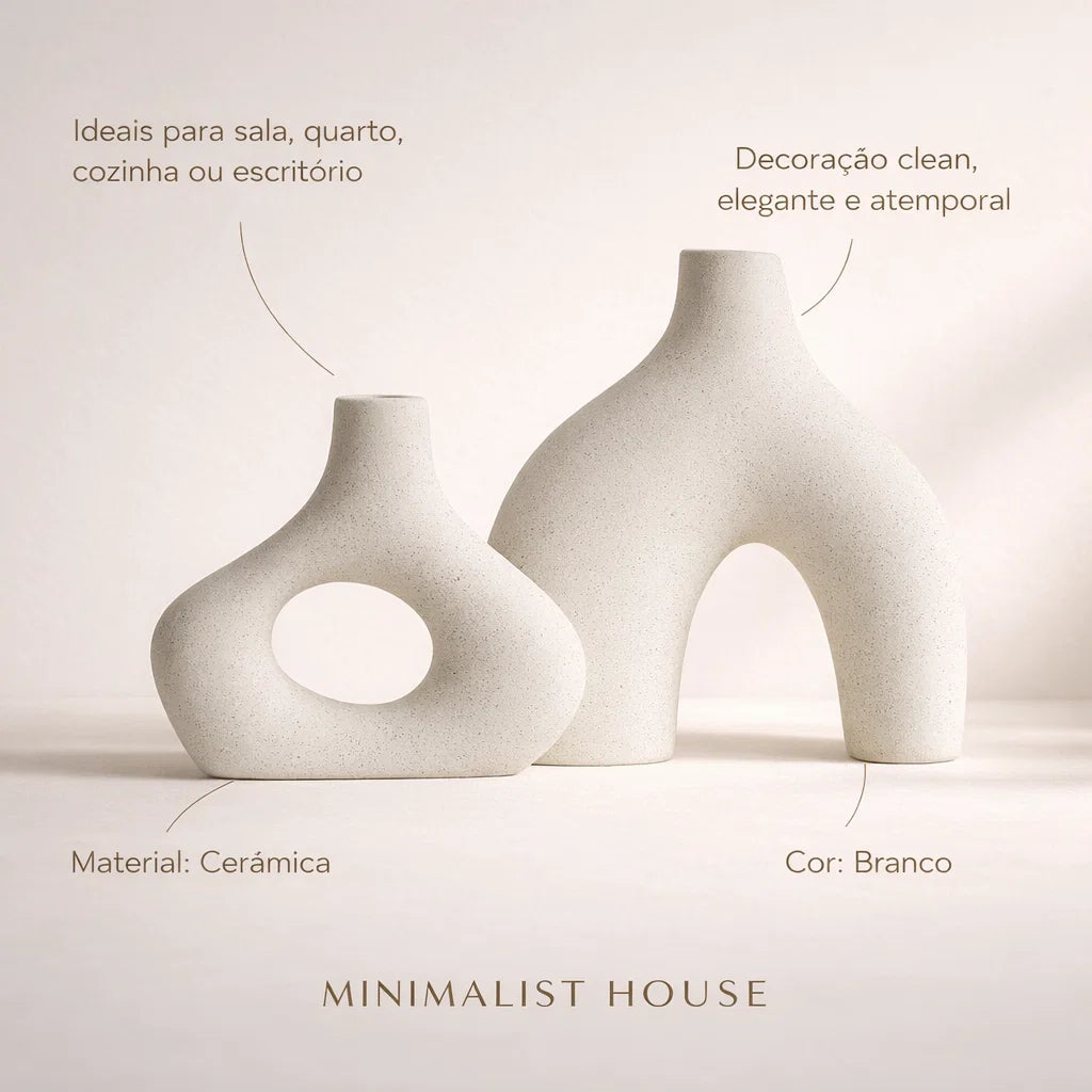 Duo Spring - Cerâmica Branco