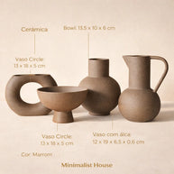 Vaso de cerâmica - Mediterrâneo