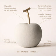 Estatueta Frutas - Maçã