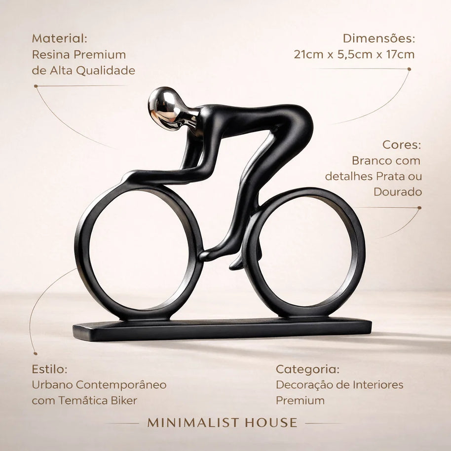 Estatueta Biker
