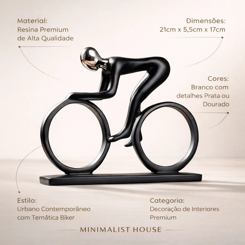 Estatueta Biker