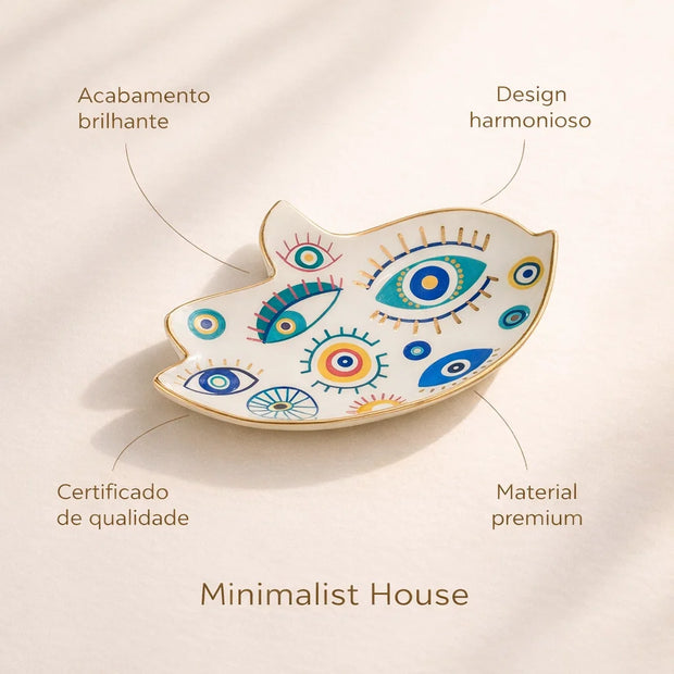 Adorno em cerâmica para Jóias - Peruline