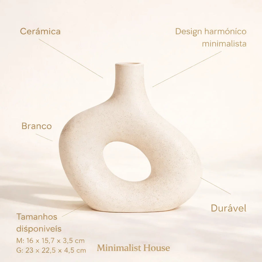 Vaso de cerâmica - MINE