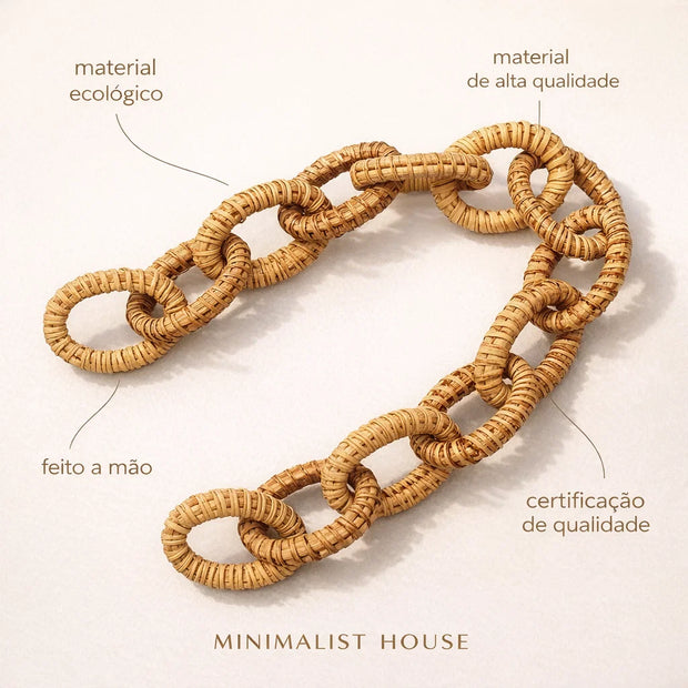 Corrente decor HAWAII -  Natural Rattan