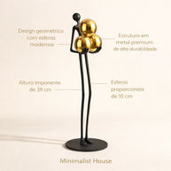 Estatueta Esferas