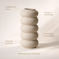 Vaso de cerâmica - Tube Nordic