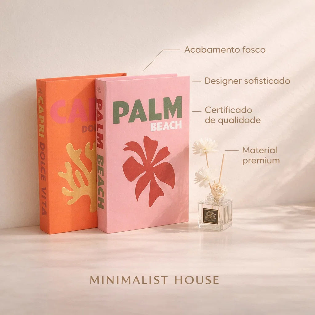Livro fake para decoração - DOLCE VITTA