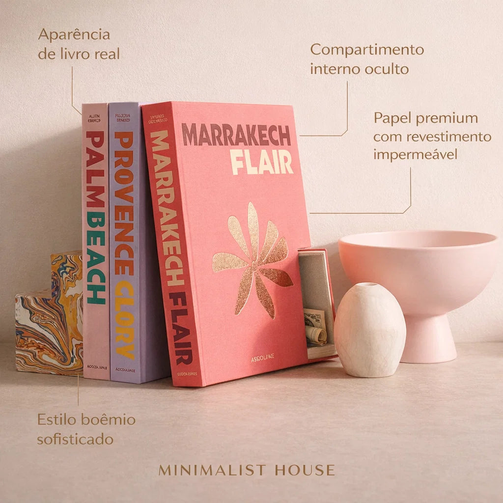 Livro fake para decoração - DOLCE VITTA