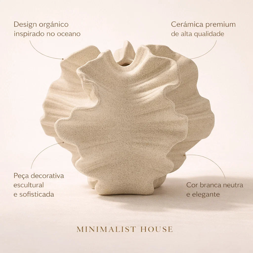 Vaso de Cerâmica Mariah