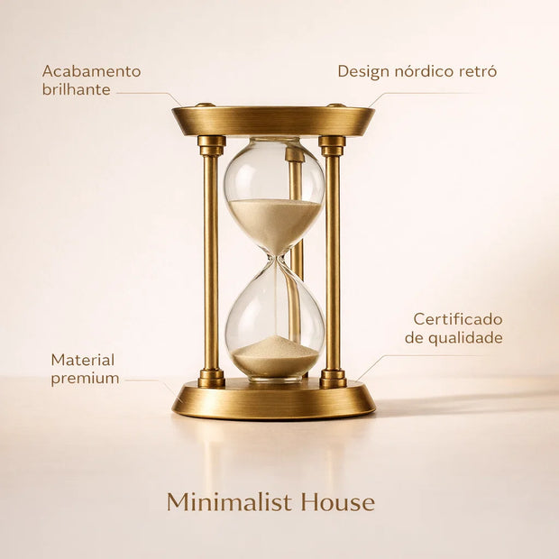 Ampulheta Retro - Alquimista