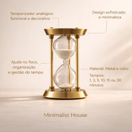 Ampulheta Retro - Alquimista