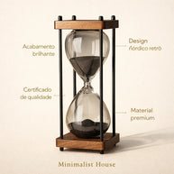 Ampulheta do tempo - Nordic Decor