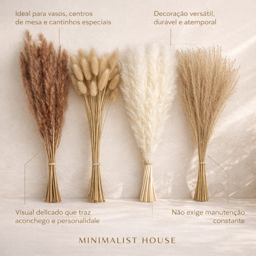 Buquê Flores secas - Boho