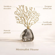 Ornamento Coral Crystal - Decoração