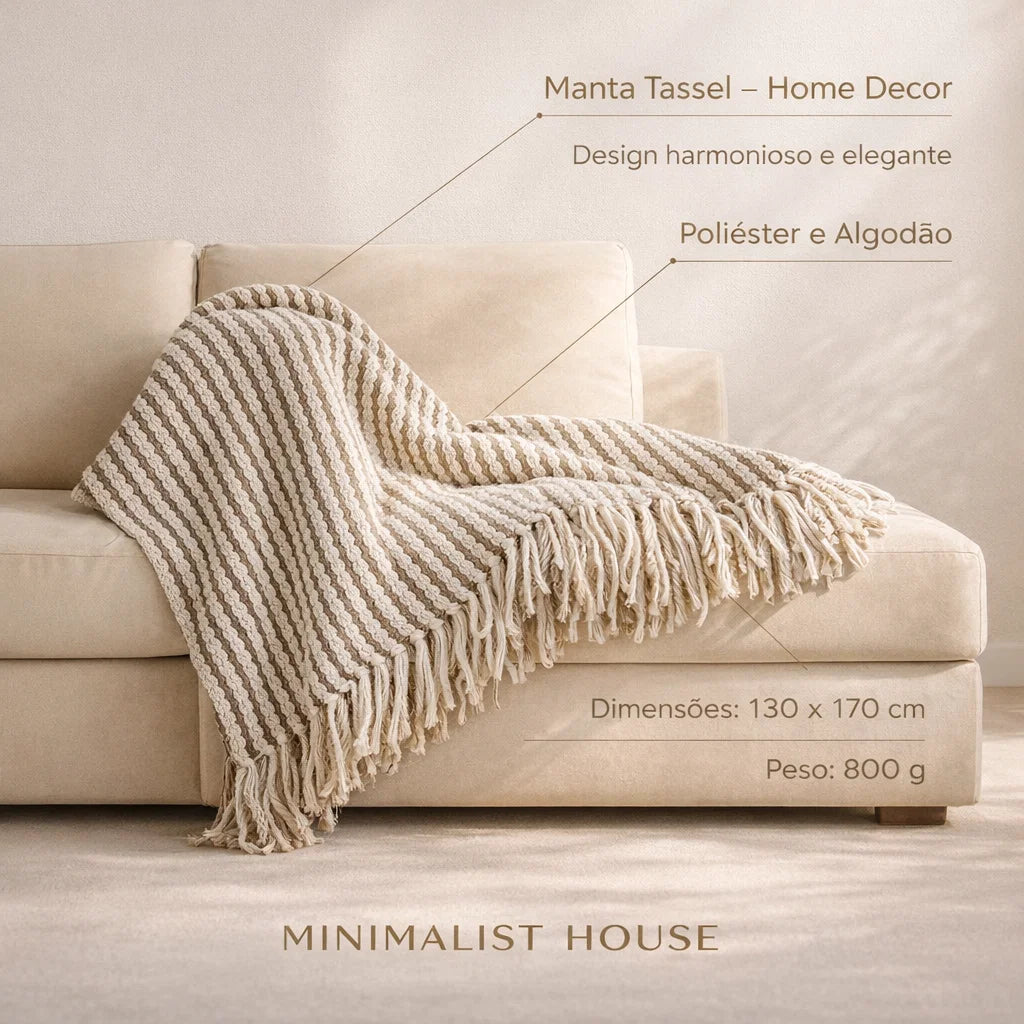 Manta Tassel - Home Decor