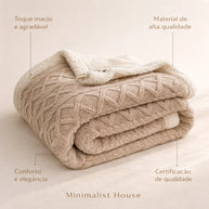 Manta de lã Fleece - Super Macia