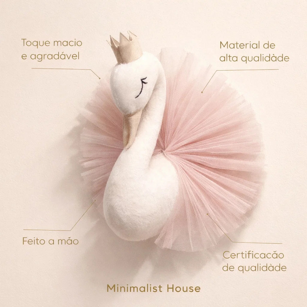 Monsieur Pato de parede decorativo