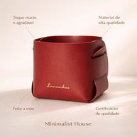 Organizador Couro Ecologico - OFFICE